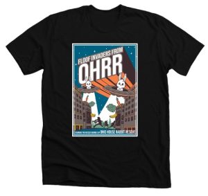 Read more about the article 🌞🎥 The Floof Invaders T-Shirt Fundraiser Has Landed! 🐇🛸